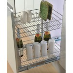 Utility Pull Out Basket with Soft Closing (400mm)